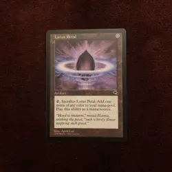 Lotus Petal Tempest Regular Card Set Magic The Gathering NM Never Played MTG X1 - Image 1