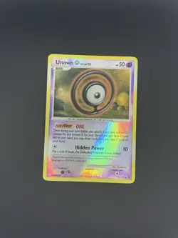 Pokemon Card - Unown O 70/132 - Secret Wonders - Reverse Holo - Image 1