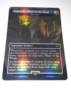 MAGIC OZOLITO ARGONATH PILLARS OF THE KINGS FOIL THE OZOLITH MTG MINT LOTR - Image 1