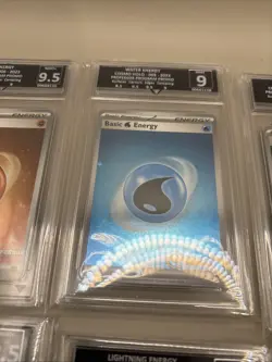 2023 Pokemon Professor Program Stamped Holo Energy SVE S&V 151 Graded Set 9/9.5 - Image 3