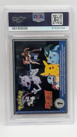 1999 Pokemon PokeTrivia Burger King - Perforated Charizard #6 PSA 6! - Image 2