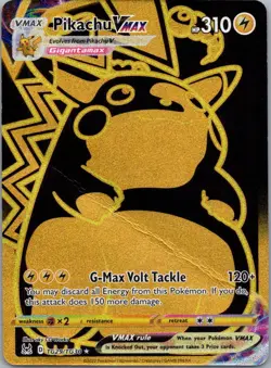 Pokemon TCG Pikachu VMAX TG29/30 Lost Origin Trainer Gallery D - Image 1