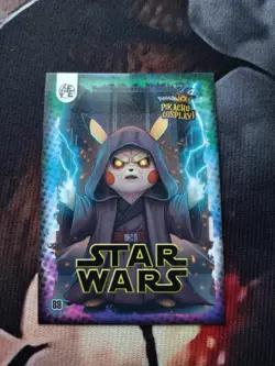 Palpatine (Pikachu) #89 - Galaxy Holo - Electric Pikachu Cosplay - Pokemon - Image 1
