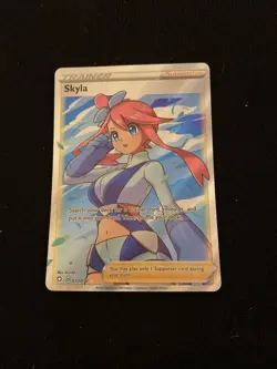 Pokemon Skyla Full Art Shining Fates 72/72 - Image 1
