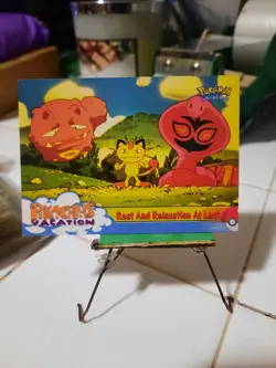 Topps Pokemon Pikachu's Vacation Blue Label Rest and Relaxation 49 NM Vintage - Image 1