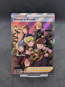 Friends In Sinnoh 149/159 Crown Zenith Pokemon Holo Rare TCG MINT! - Image 1
