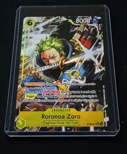 ONE PIECE Roronoa Zoro (Full Art) ST29-014 Starter Deck 29: Egghead Foil - Image 1