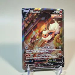Pokemon TCG Flareon v SWSH179 Holo Black Star Promo Card Near Mint 🇬🇧🎄 - Image 3