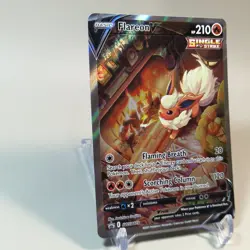 Pokemon TCG Flareon v SWSH179 Holo Black Star Promo Card Near Mint 🇬🇧🎄 - Image 4