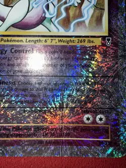 Pokemon Mewtwo 2002 Legendary (Collection) 29/110 Reverse Holo - Image 3
