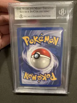 1999 Pokemon Blastoise Base Set Unlimited Holo Rare 2/102 BGS 8.5 - Image 2