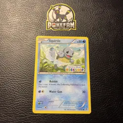 Pokemon TCG Squirtle Sealed Build-A-Bear Stamped Promo Card 14/101 DMG - Image 1