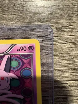 Pokemon Card 2013 ESPEON BW92 Rare Holo Black Star Promo Black & White NM Swirl - Image 5