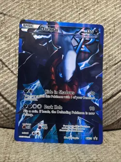 Jumbo Pokemon Darkrai TCG BW73 Black Star Promo 2013 Full Art - Image 1