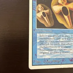 Copy Artifact -Unlimited Edition -MTG -LP Front / MP Back -FREE SHIPPING! - Image 4