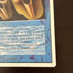 Copy Artifact -Unlimited Edition -MTG -LP Front / MP Back -FREE SHIPPING! - Image 5