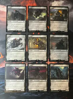 Nazgul - Set of 9 (1 of Each) The Lord of the Rings: Tales of Middle-earth MTG - Image 1