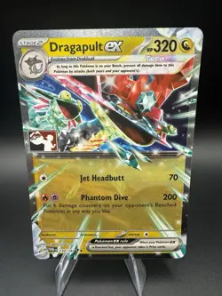Dragapult ex 130/167 Pokemon Play! Prize Pack Series 6 Promo Stamped TWM - NM - Image 1