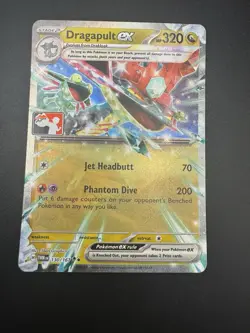 Dragapult ex 130/167 Pokemon Play! Prize Pack Series 6 Promo Stamped TWM - NM - Image 4