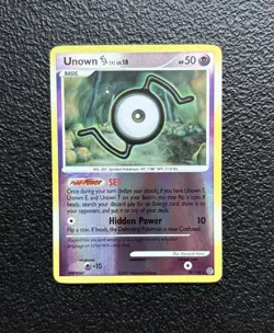 Pokemon TCG - Unown (S) 39/132 - Reverse Holo Rare - Secret Wonders *NM/M - Image 1