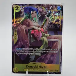 One Piece Kouzuki Hiyori OP06-106 alt art Wings of the Captain English Edition - Image 1