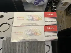 2x Pokemon TCG: Prismatic Evolutions ETB & Booster Bundle Costco 2-Pack LOT - Image 2