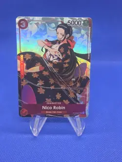 One Piece Gift Collection 2023 Nico Robin ST01-008 Promotion Promo Card NM - Image 1