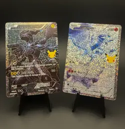 Pokemon TCG: Reshiram 113/114 Zekrom 114/114 Classic Collection Celebrations NM - Image 1