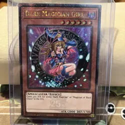 Yugioh Quarter Century Stampede: Dark Magician Girl (Alt Art) QCSR Ra04-En107 - Image 1