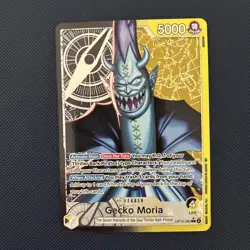Gecko Moria (Alternate Art) OP14-080 Leader One Piece The Azure Sea's Seven - Image 1