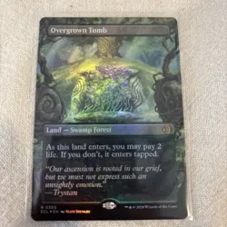 Overgrown Tomb (Borderless) Lorwyn Eclipsed Foil - Image 1