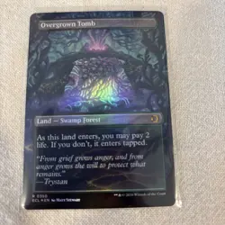 Overgrown Tomb (Borderless) Lorwyn Eclipsed Foil - Image 2