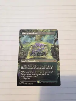 Overgrown Tomb (0350) (Borderless) MTG Lorwyn Eclipsed - Non Foil - Image 1