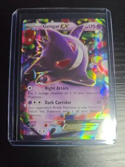 Pokemon TCG Gengar EX 34/119 Ultra Rare Holo XY Phantom Forces NM - Image 1
