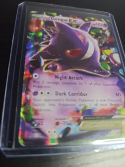 Pokemon TCG Gengar EX 34/119 Ultra Rare Holo XY Phantom Forces NM - Image 4