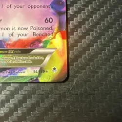 Gengar EX 34/119 (NM) - 2014 XY Phantom Forces - Ultra Rare Holo Pokemon TCG - Image 5
