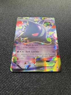 Gengar EX 34/119 Pokemon TCG XY Phantom Forces Ultra Rare Holo NM - Image 2
