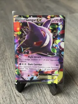 Gengar EX 34/119 Pokemon TCG XY Phantom Forces Ultra Rare Holo NM - Image 1