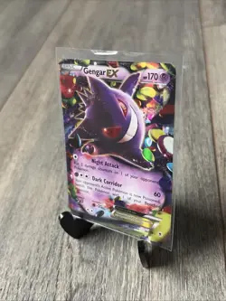 Gengar EX 34/119 Pokemon TCG XY Phantom Forces Ultra Rare Holo NM - Image 3
