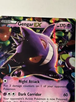 Pokemon TCG Gengar EX Ultra Rare 34/119 XY: Phantom Forces NM - Image 3