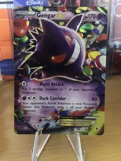 Gengar EX 34/119 Pokemon TCG XY Phantom Forces Ultra Rare Holo NM - Image 1