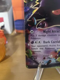 Gengar EX 34/119 Pokemon TCG XY Phantom Forces Ultra Rare Holo NM - Image 2