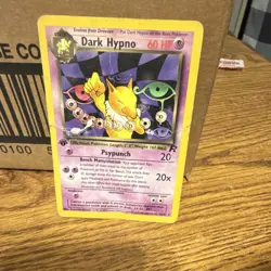 Pokemon TCG Dark Hypno 26/82 Team Rocket 1st Edition Rare English - Image 1