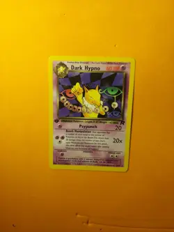 Dark Hypno Pokemon TCG Team Rocket - 1st EDITION - 26/82 - MP - Image 1