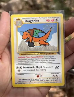 Dragonite Black Star Promo 5 * Vintage Pokemon Card - NM - Image 1