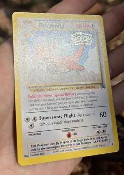 Dragonite Black Star Promo 5 * Vintage Pokemon Card - NM - Image 5