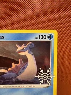 Lapras Pokemon Holiday Calendar SWIRL 🌀Promo 048/202 NM 1813 - Image 3