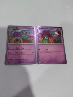Drifloon 005 Drifblim 006 COSMOS Black Star Promos Pokemon TCG Mega Evolution NM - Image 1