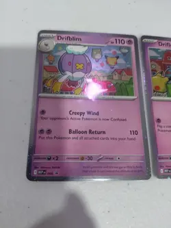 Drifloon 005 Drifblim 006 COSMOS Black Star Promos Pokemon TCG Mega Evolution NM - Image 2
