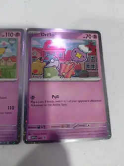 Drifloon 005 Drifblim 006 COSMOS Black Star Promos Pokemon TCG Mega Evolution NM - Image 3